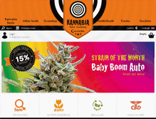 Tablet Screenshot of kannabia.es